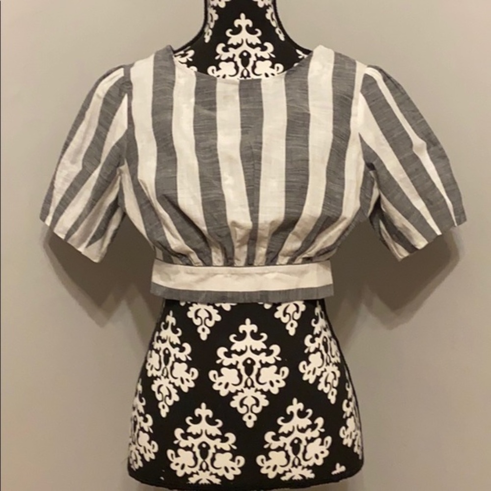 Forever 21 Open Back Crop Top NWT